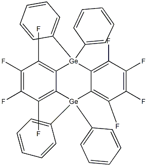 1,2,3,4,6,7,8,9-Octafluoro-5,10-dihydro-5,5,10,10-tetraphenyldibenzo[b,e][1,4]digermanin