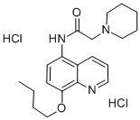 N-(8-Butoxy-5-quinolyl)-1-piperidineacetamide dihydrochloride