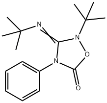 2-tert-Butyl-3-(tert-butylimino)-4-phenyl-1,2,4-oxadiazolidin-5-one