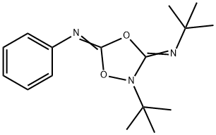 2-tert-Butyl-3-(tert-butylimino)-5-(phenylimino)-1,4,2-dioxazolidine
