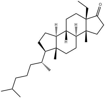 5-Ethyl-A-nor-5β-cholestan-3-one
