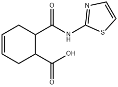 N-(2-THIAZOLYL)-1,2,3,6-TETRAHYDROPHTHALAMIC ACID