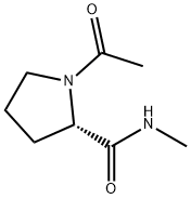 2-Pyrrolidinecarboxamide,1-acetyl-N-methyl-,(2S)-(9CI)