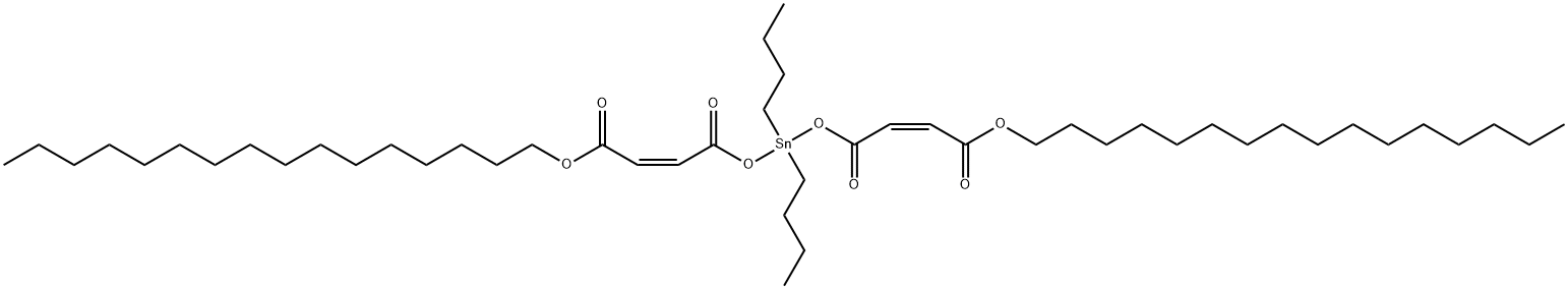 hexadecyl (Z,Z)-6,6-dibutyl-4,8,11-trioxo-5,7,12-trioxa-6-stannahexacosa-2,9-dienoate