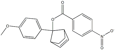 (1β,4β,7-anti)-7-(p-Methoxyphenyl)norborn-2-en-7-ol p-nitrobenzoate