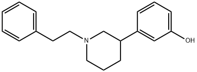 3-(3-hydroxyphenyl)-N-(2-phenethyl)piperidine