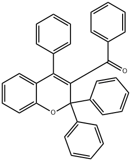 Phenyl 2,2,4-triphenyl-2H-1-benzopyran-3-yl ketone