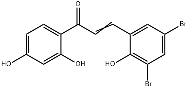 2-Propen-1-one, 3-(3,5-dibromo-2-hydroxyphenyl)-1-(2,4-dihydroxyphenyl )-