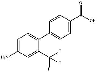 4-(2-Amino-3-(trifluoromethyl)phenyl)benzoic acid