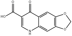 5,8-DIHYDRO-8-OXO-2H-1,3-DIOXOLO(4,5-G)QUINOLINE-7-CARBOXYLIC ACID