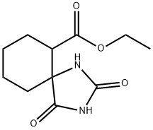 2,4-Dioxo-1,3-diazaspiro[4.5]decane-6-carboxylic acid ethyl ester