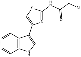 2-氯-N-[4-(1H-吲哚-3-基)-1,3-噻唑-2-基]乙酰胺