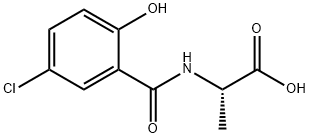 Alanine,  N-(5-chloro-2-hydroxybenzoyl)-
