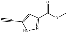 Pyrazole-3-carboxylic acid, 5-ethynyl-, methyl ester (8CI)