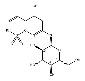 (2R,3R,4S,5R,6S)-3,4,5-trihydroxy-2-(hydroxymethyl)-6-[C-[(2S)-2-hydro xypent-4-enyl]-N-sulfonatooxy-carbonimidoyl]sulfanyl-oxane