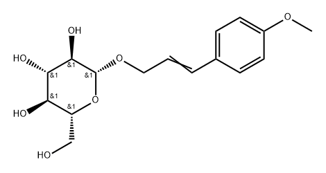 3-(4-Methoxyphenyl)-2-propenyl β-D-glucopyranoside