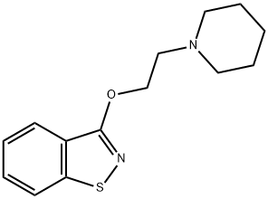 3-[2-(piperidin-1-yl)ethoxy]-1,2-benzisothiazole