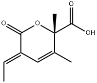 (S)-5-[(E)-Ethylidene]-5,6-dihydro-2,3-dimethyl-6-oxo-2H-pyran-2-carboxylic acid