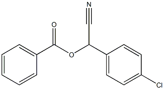 α-(Benzoyloxy)-4-chlorobenzeneacetonitrile