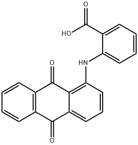 2-[(9,10-dihydro-9,10-dioxo-1-anthryl)amino]benzoic acid
