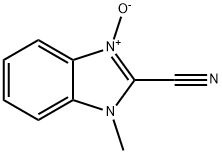 2-Benzimidazolecarbonitrile,1-methyl-,3-oxide(8CI)