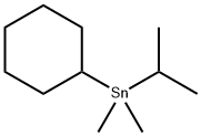 Cyclohexylisopropyldimethylstannane