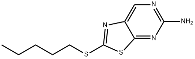 5-Amino-2-(pentylthio)thiazolo[5,4-d]pyrimidine