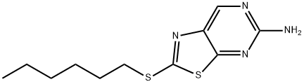 5-Amino-2-(hexylthio)thiazolo[5,4-d]pyrimidine