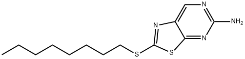 5-Amino-2-(octylthio)thiazolo[5,4-d]pyrimidine