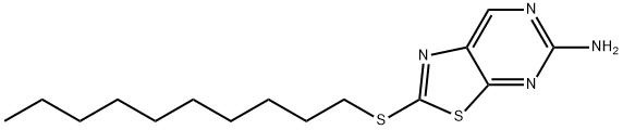 5-Amino-2-(decylthio)thiazolo[5,4-d]pyrimidine