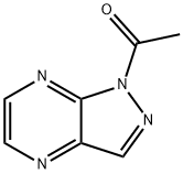 1H-Pyrazolo[3,4-b]pyrazine, 1-acetyl- (8CI)