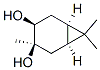 (1alpha,3beta,4beta,6alpha)-3,7,7-trimethylbicyclo[4.1.0]heptane-3,4-diol