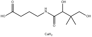 Butyric acid, 4-(2,4-dihydroxy-3,3-dimethylbutyramido)-, calcium salt (2:1) (8CI)