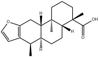 (4S)-1,2,3,4,4aβ,5,6,6aα,7,11,11aβ,11b-Dodecahydro-4,7β,11bα-trimethylphenanthro[3,2-b]furan-4α-carboxylic acid