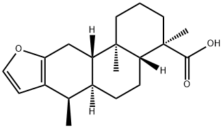 (4R)-1,2,3,4,4aβ,5,6,6aα,7,11,11aβ,11b-Dodecahydro-4,7β,11bα-trimethylphenanthro[3,2-b]furan-4β-carboxylic acid