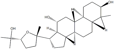 (20S, 24R)-20, 24-环氧达玛烷-3Β, 12Β, 25-三醇