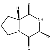 Pyrrolo[1,2-a]pyrazine-1,4-dione, hexahydro-3-methyl-, (3R-trans)- (8CI,9CI)