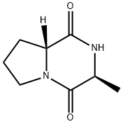 Pyrrolo[1,2-a]pyrazine-1,4-dione, hexahydro-3-methyl-, (3S,8aR)- (9CI)