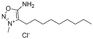 3-methyl-4-nonyl-1-oxa-2-aza-3-azoniacyclopenta-2,4-dien-5-amine chlor ide