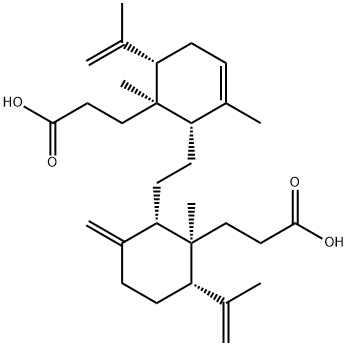 (1R)-2α-[2-[(1S,2S,3S)-2-(2-Carboxyethyl)-2-methyl-6-methylene-3-(1-methylethenyl)cyclohexyl]ethyl]-1,3-dimethyl-6α-(1-methylethenyl)-3-cyclohexene-1-propionic acid