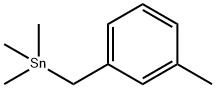Trimethyl[(3-methylphenyl)methyl]stannane