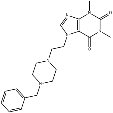 7-[2-(4-Benzyl-1-piperazinyl)ethyl]theophyline