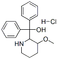(3-methoxy-2-piperidyl)-diphenyl-methanol hydrochloride