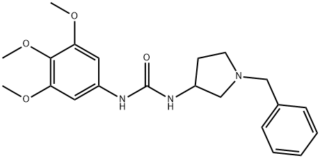 1-(1-Benzylpyrrolidin-3-yl)-3-(3,4,5-trimethoxyphenyl)urea