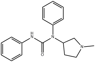 1,3-Diphenyl-1-(1-methyl-3-pyrrolidinyl)urea