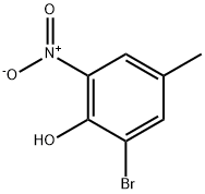 2-溴-4-甲基-6-硝基苯酚
