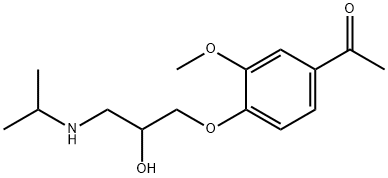 4'-[2-Hydroxy-3-(isopropylamino)propoxy]-3'-methoxyacetophenone