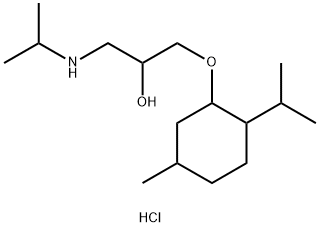 1-(Isopropylamino)-3-(p-menth-3-yloxy)-2-propanol hydrochloride