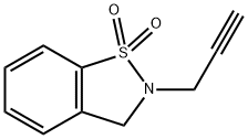2-(丙-2-炔-1-基)-2,3-二氢苯并[D]异噻唑 1,1-二氧化物