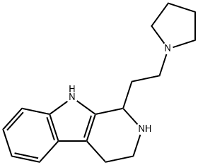 1-(2-Pyrrolizinoethyl)-1,2,3,4-tetrahydro-β-carboline